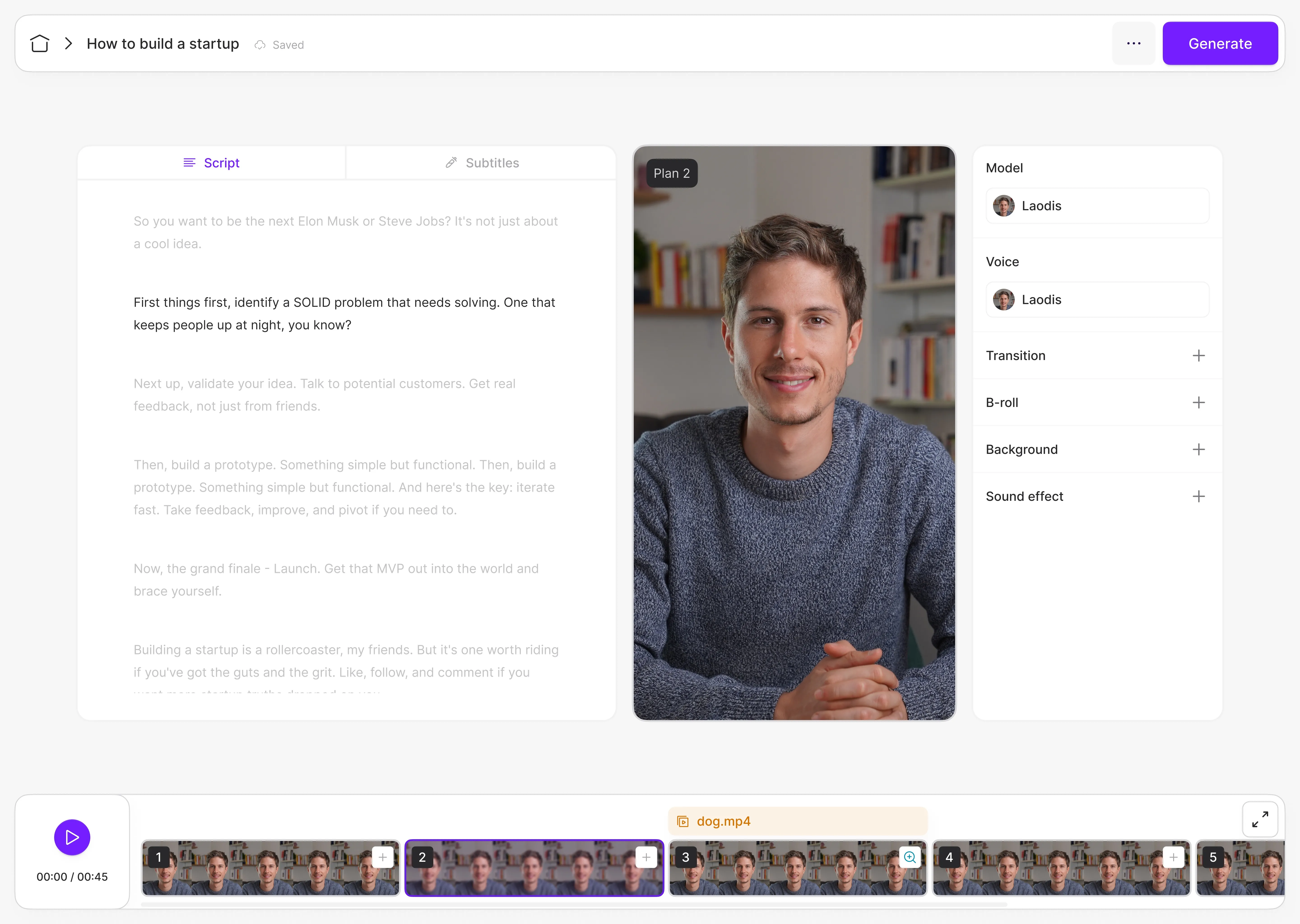 AI-powered deepfake technology enabling multilingual content creation