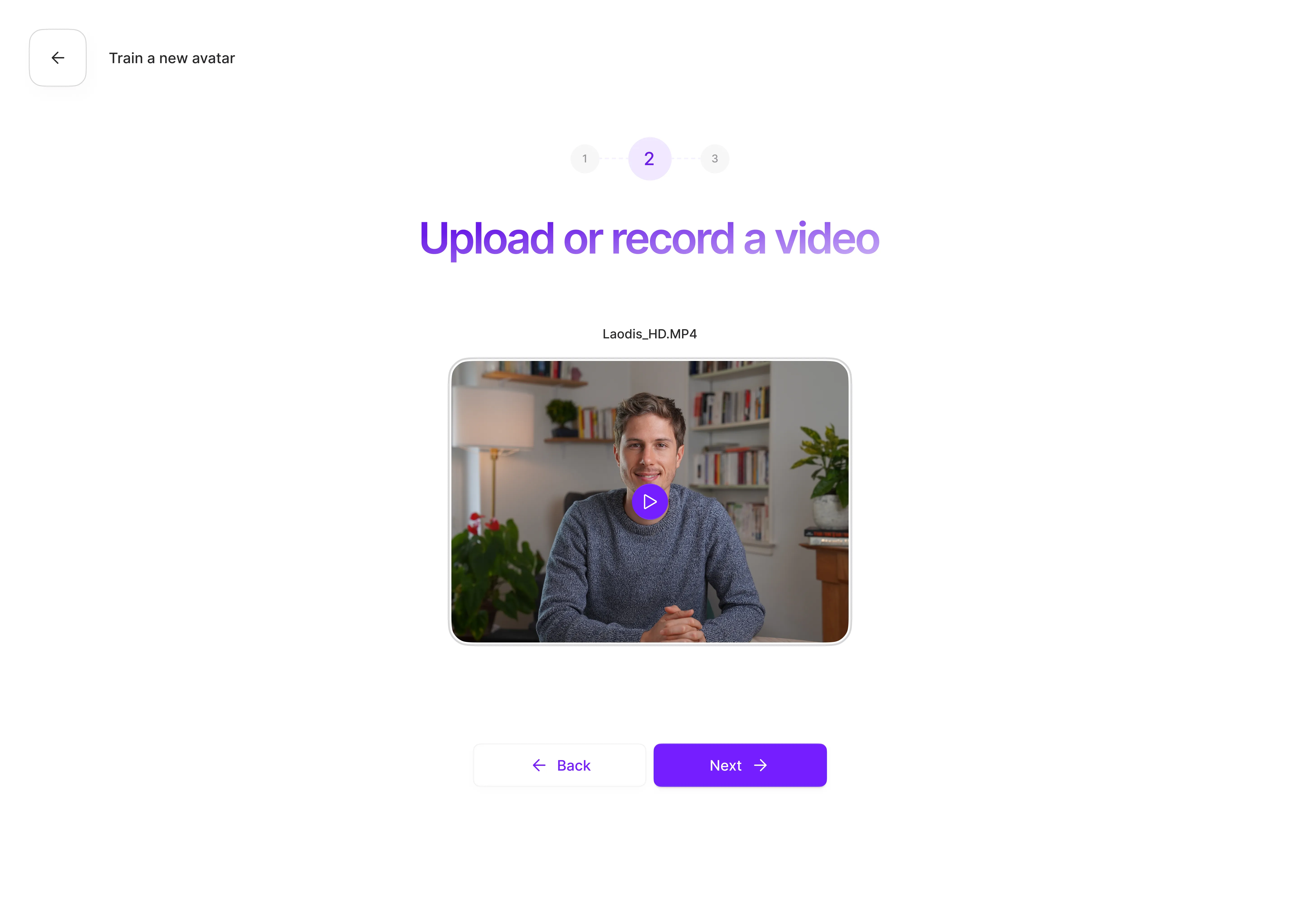 Argil's deepfake technology transforming a script into a TikTok video