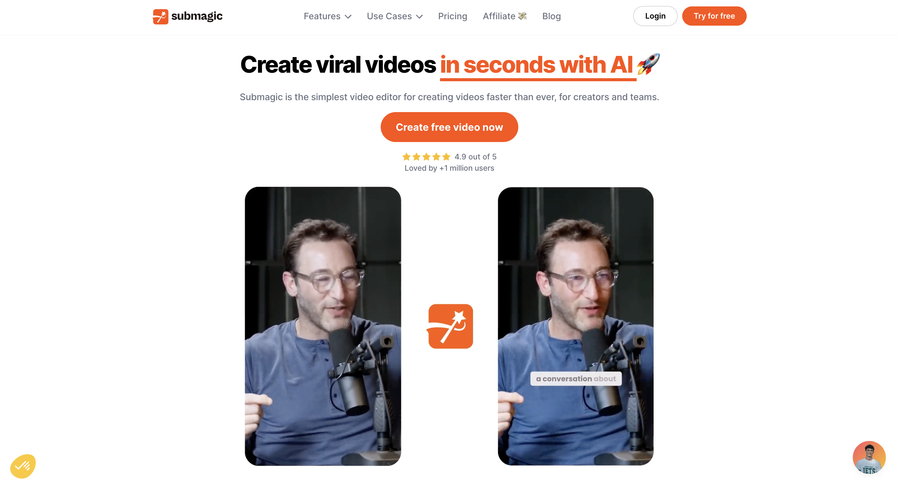 Argil's deepfake generator surpasses Submagic in video production