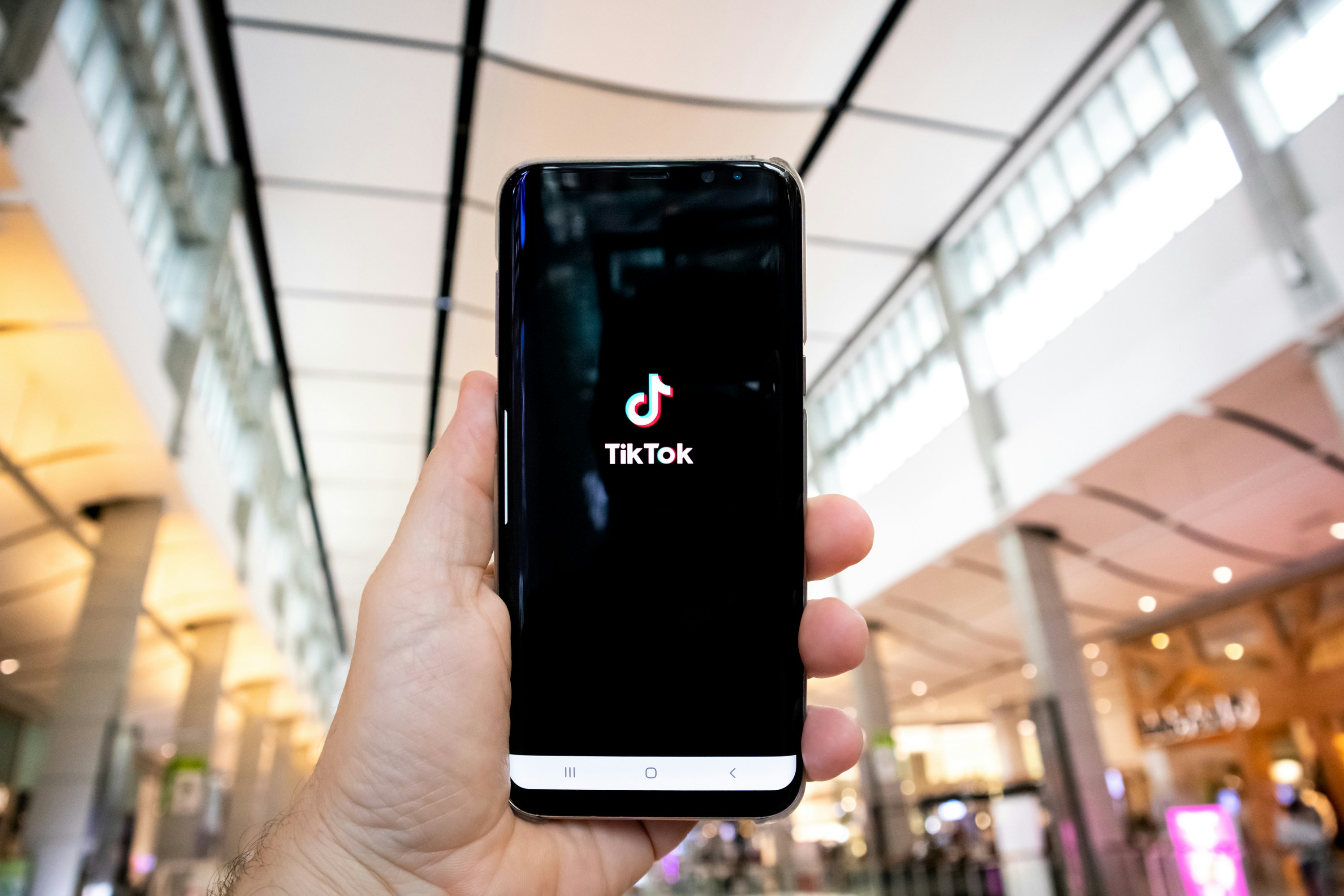 Person browsing a tik tok voice generator interface on desktop