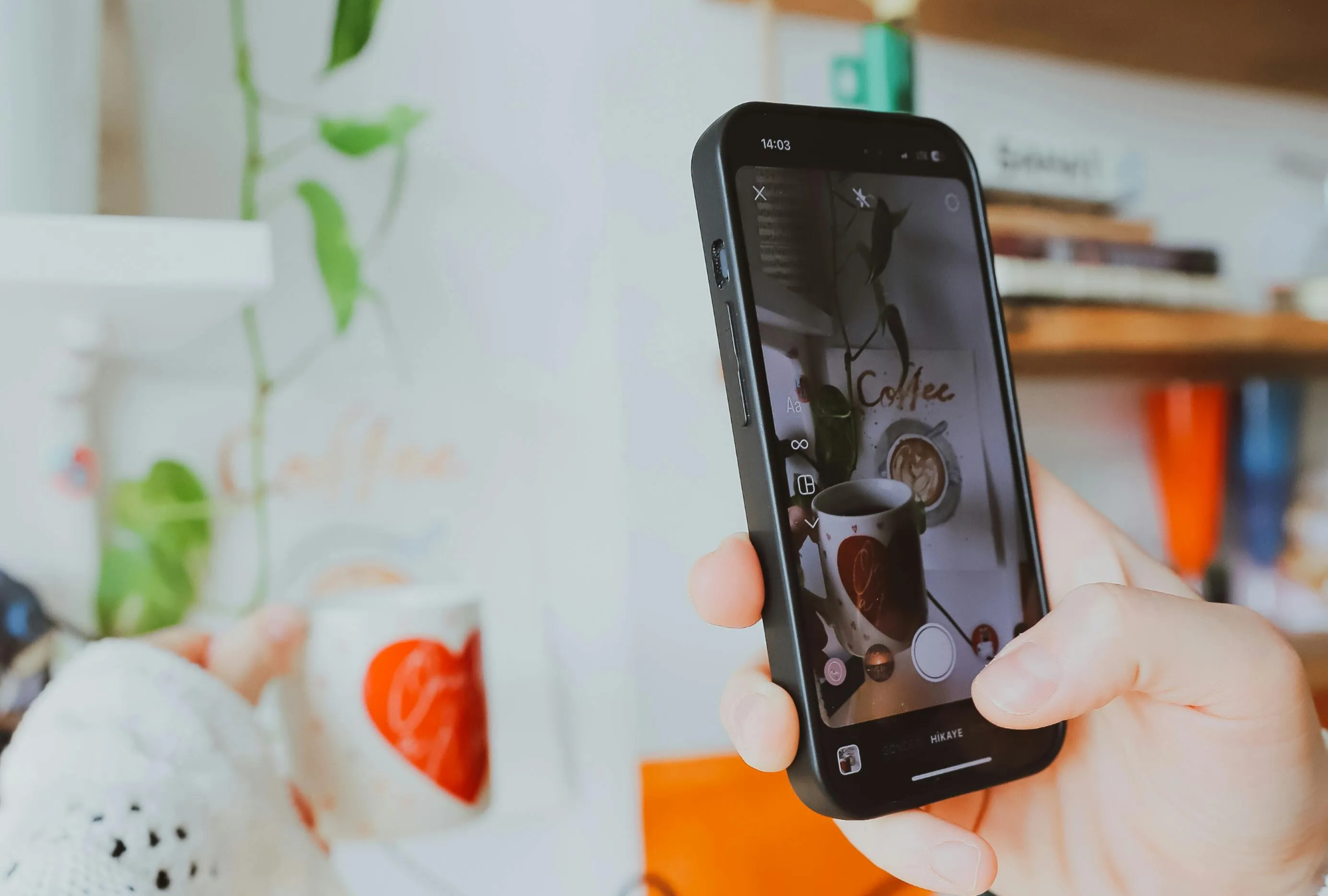 Examples of faceless reels using stock footage and text overlays on social media