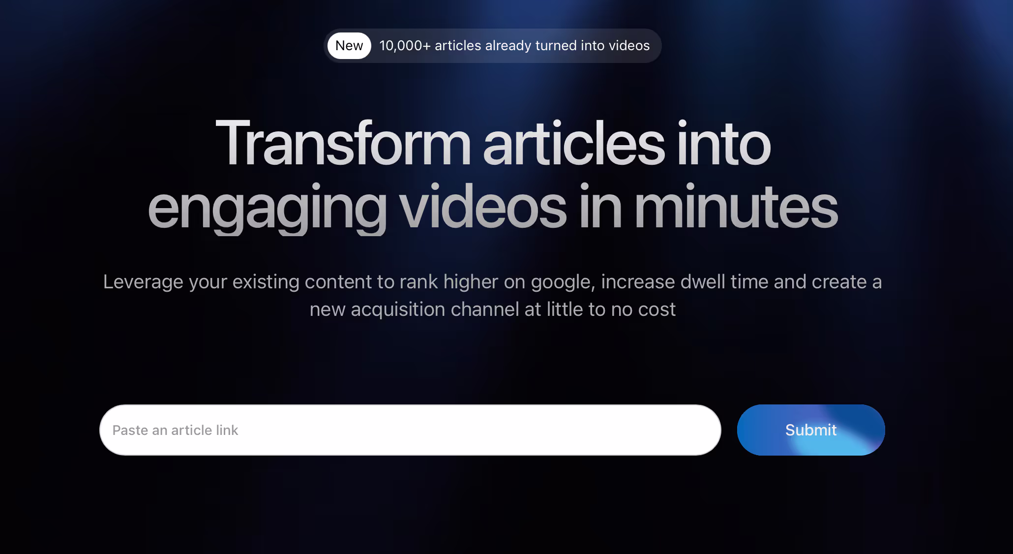 PDF to AI video conversion process using Argil's tool