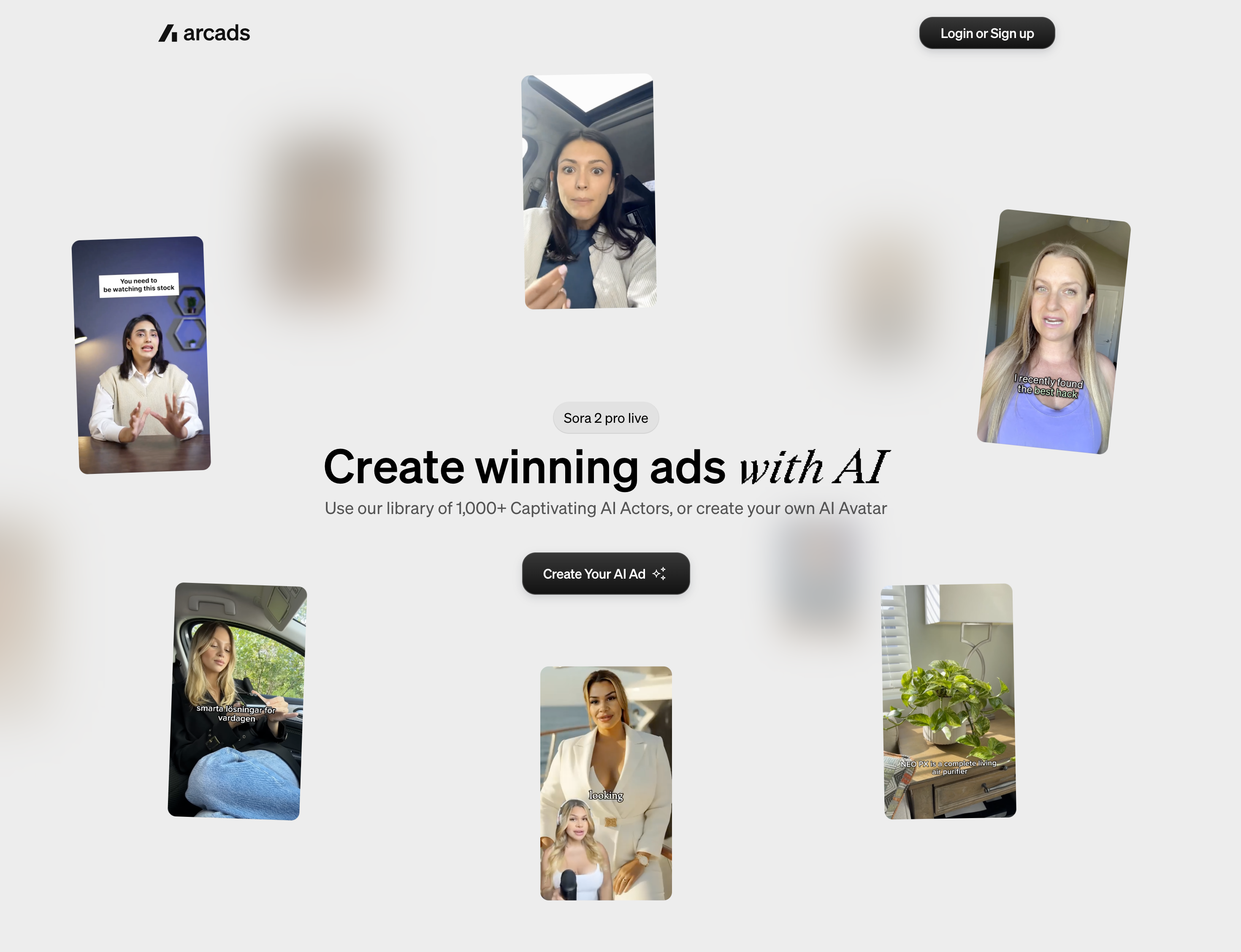 Seedance vs Arcads comparison showing AI video ad production workflows