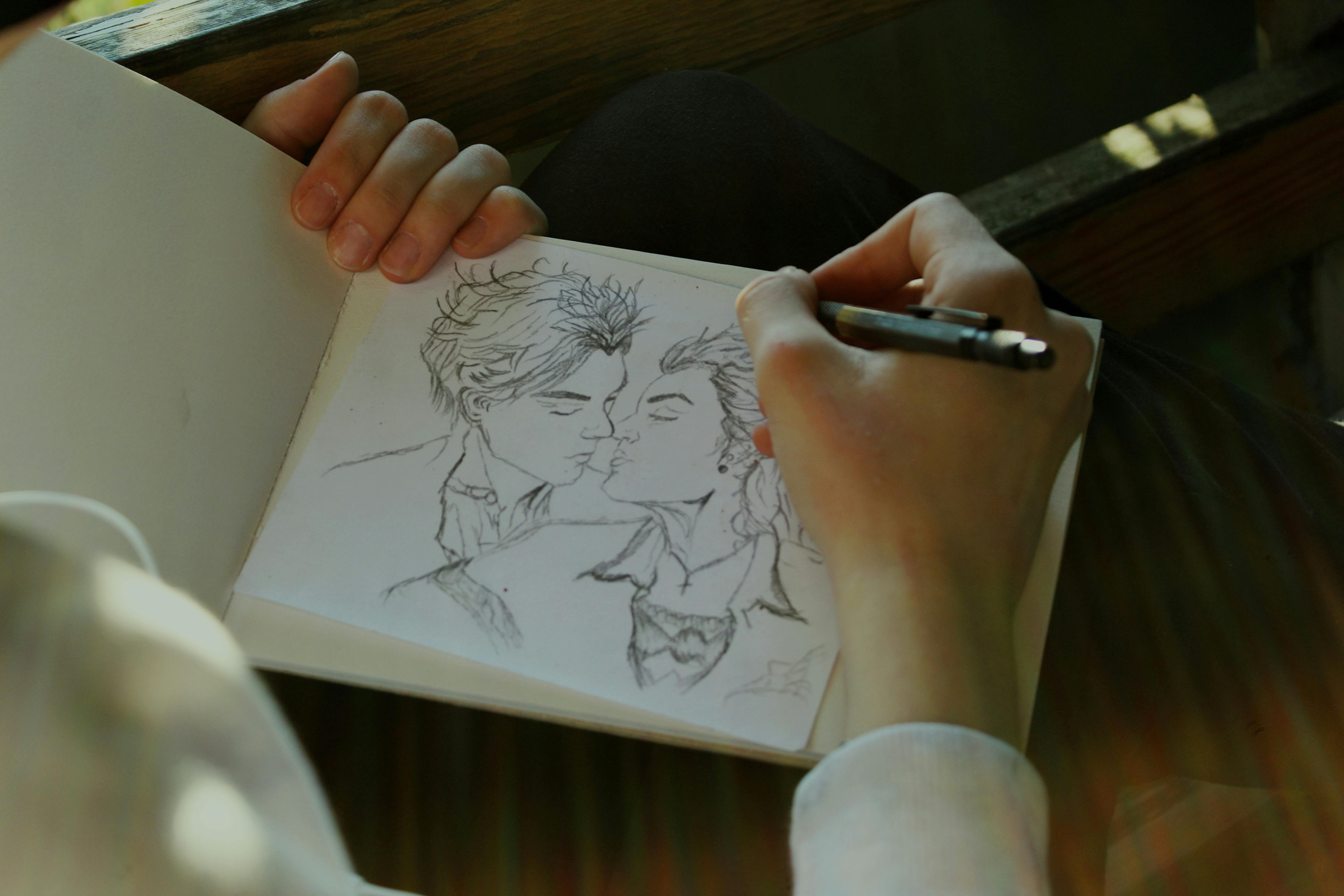 sketch to video AI example turning hand-drawn storyboard into animated video scene
