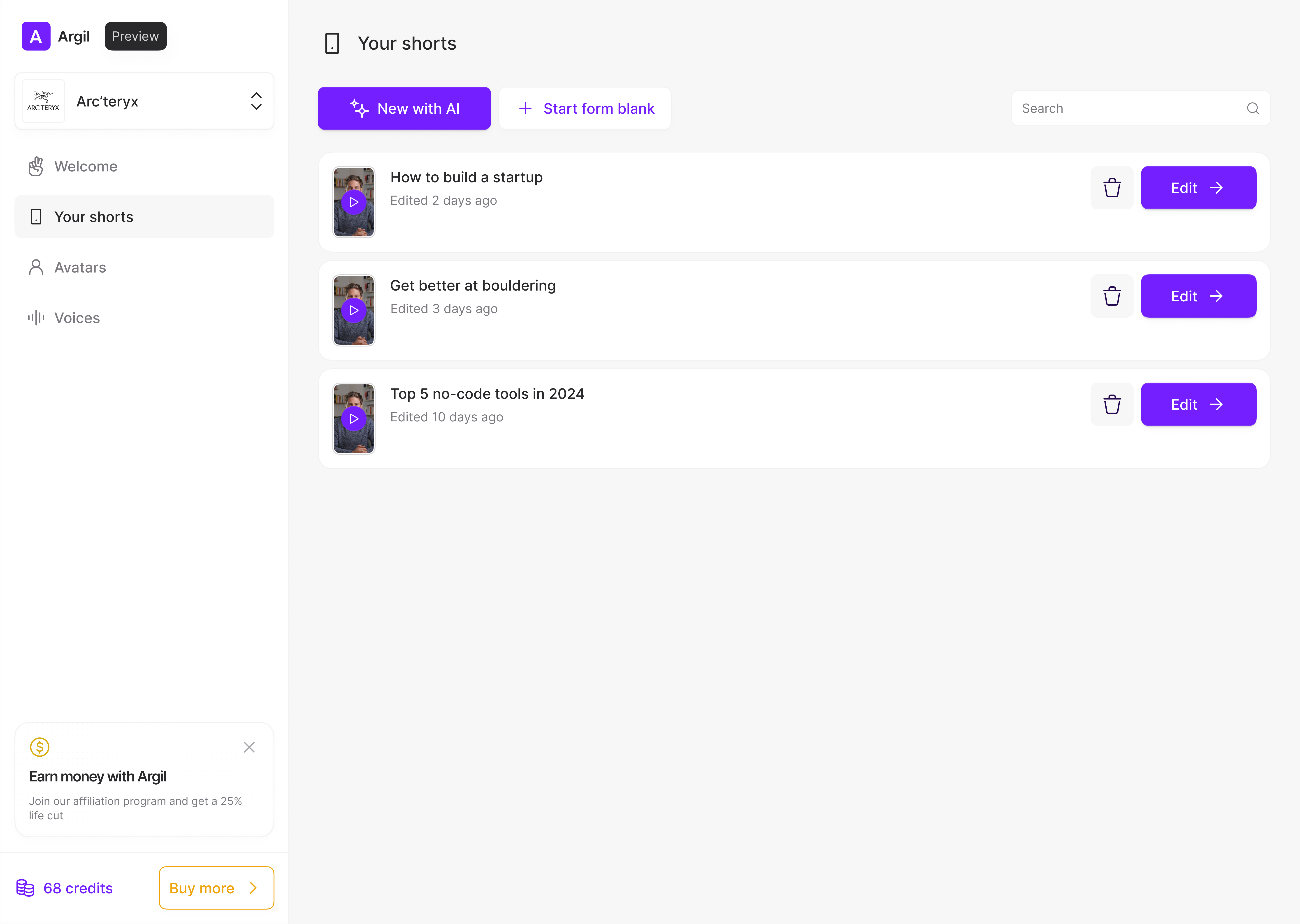 Content creators using AI reel generator for video production