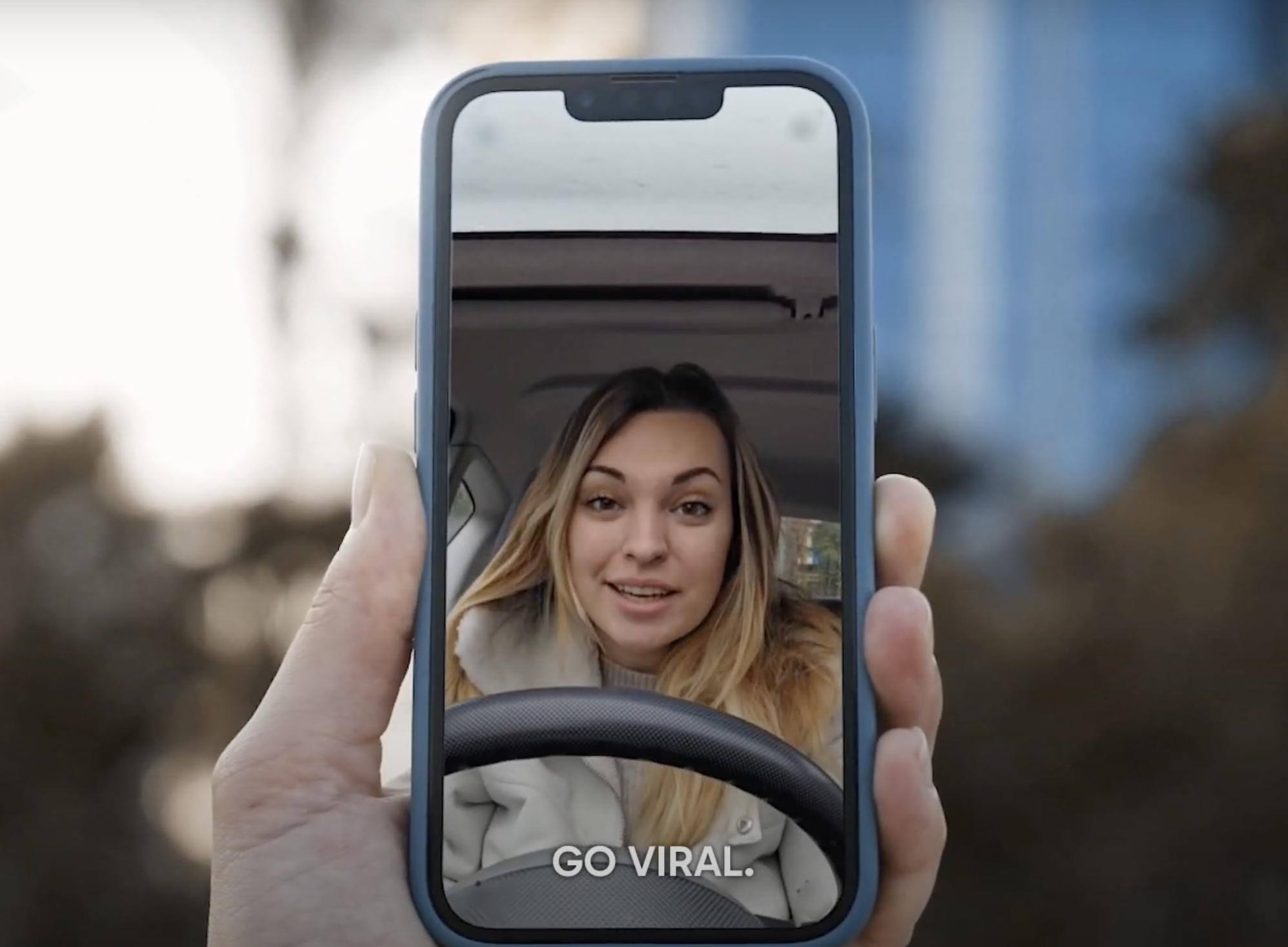 Visual example of a digital creator using AI tools